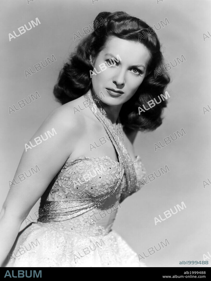MAUREEN O'HARA en LOS HERMANOS BARBARROJA, 1951 (FLAME OF ARABY), dirigida por CHARLES LAMONT. Copyright UNIVERSAL PICTURES.