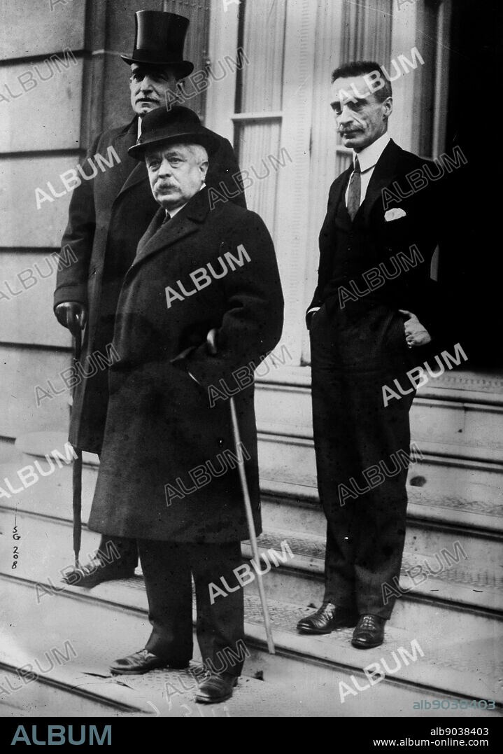 Photograph of Vittorio Emanuele Orlando (1860-1952) an Italian statesman, known for representing Italy during the 1919 Paris Peace Conference, and later Prime Minister of Italy. Dated 20th Century.