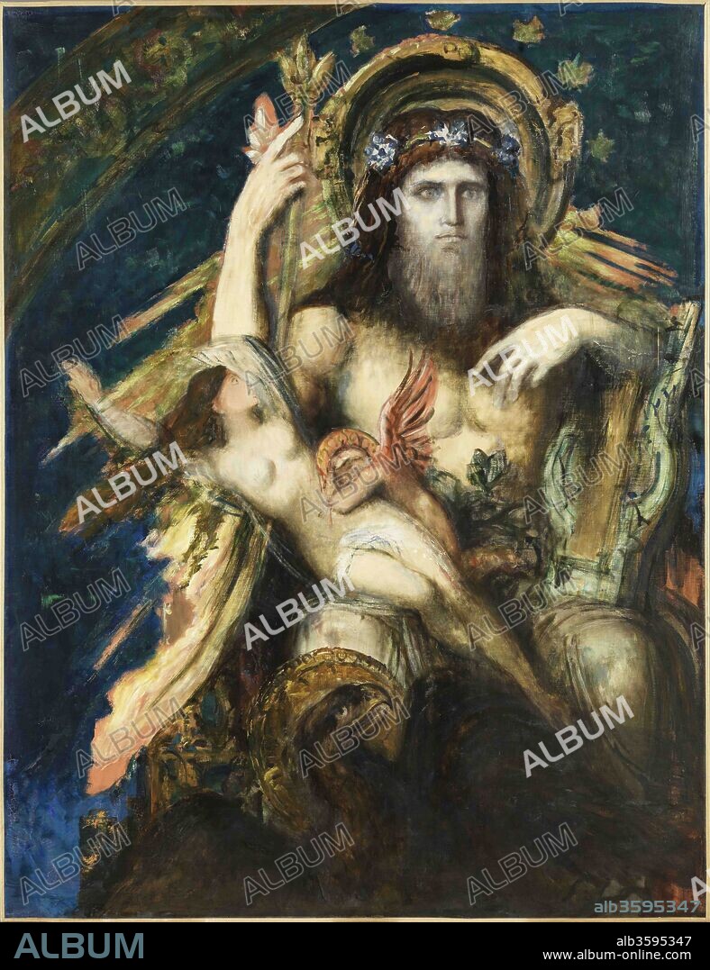 GUSTAVE MOREAU. Jupiter and Semele.