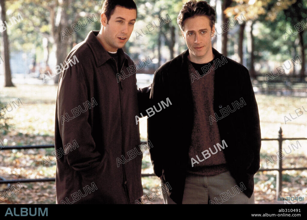 ADAM SANDLER and JON STEWART in BIG DADDY, 1999, directed by DENNIS DUGAN.  Copyright JACK GIARRAPUTO PRODUCTIONS / ARONOWITZ, MILES. - Album alb310491