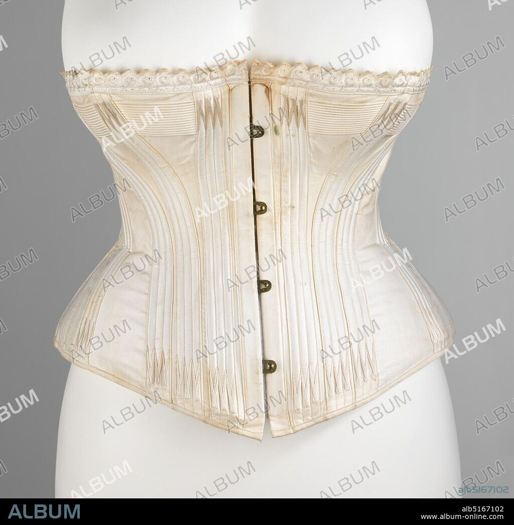CORSET PARISIEN. Corset, French, ca. 1890.