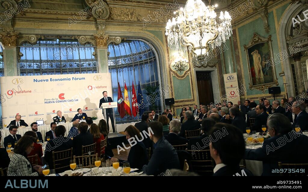 Madrid, 21/01/2020. Desayuno informativo de Bieito Rubido, director de Abc. Foto: Ernesto Agudo. Archdc.