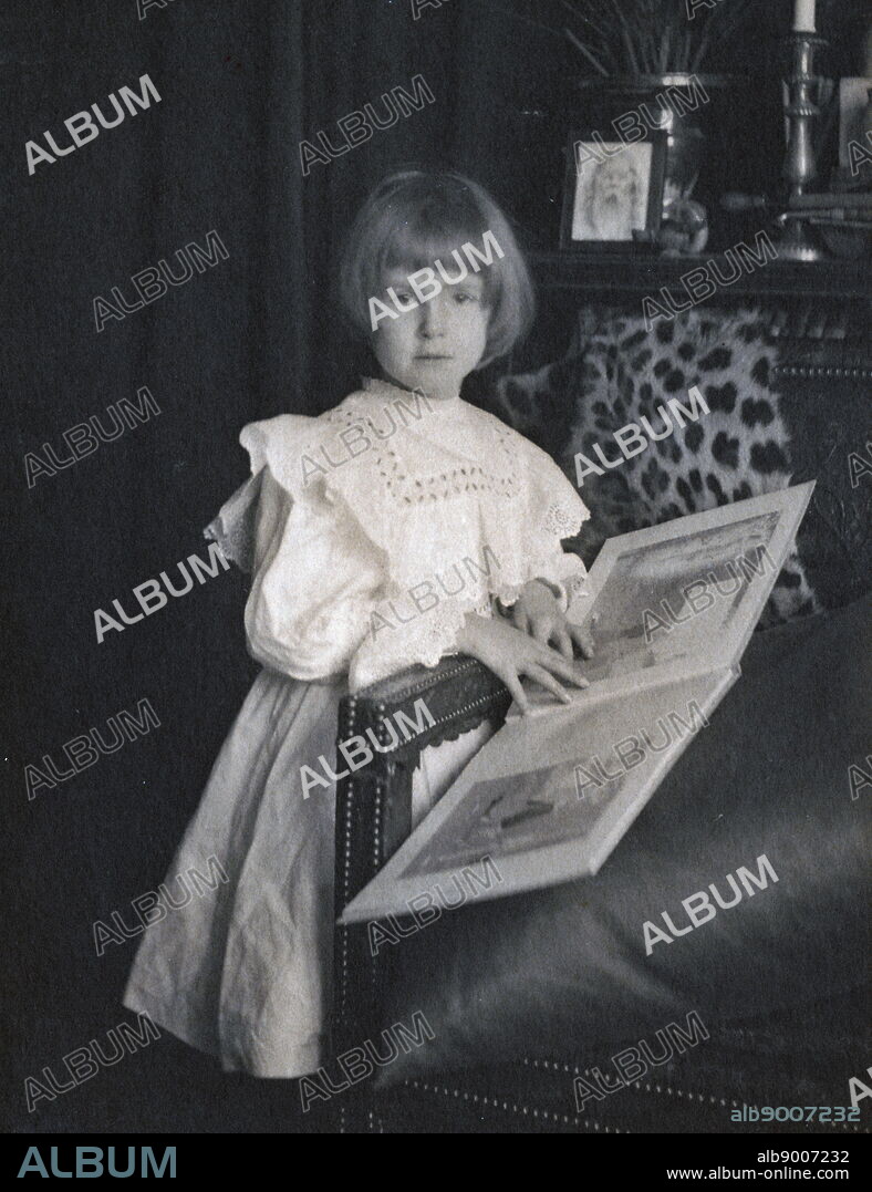 Peggy Lee, c1905, by Fred Holland Day (1864--1933), American photographer and publisher. He was prominent in literary and photography circles in the late 19th century and was a leading Pictorialist. He was an early and vocal advocate for accepting photography as a fine art.