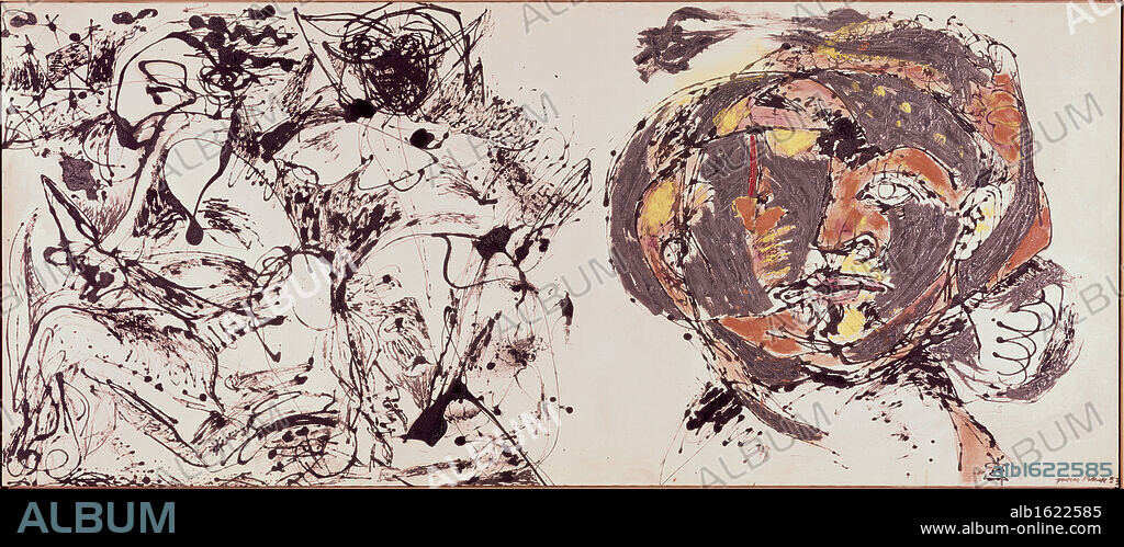 Portrait of dream by Jackson Pollock, 1953, 1912-1956.