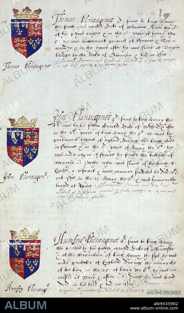 Book of English heraldry, Arms of Thomas John