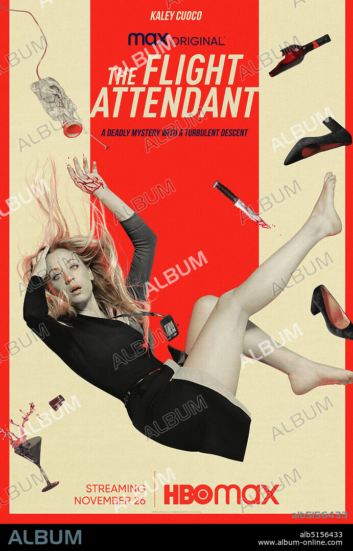 KALEY CUOCO dans THE FLIGHT ATTENDANT, 2020, réalisé par MARCOS SIEGA et SUSANNA FOGEL. Copyright WARNER BROS. TELEVISION.