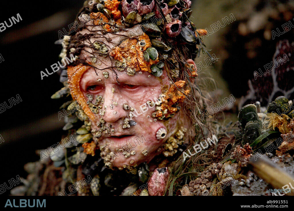 STELLAN SKARSGARD dans PIRATES OF THE CARIBBEAN: AT WORLDS END, 2007, réalisé par GORE VERBINSKI. Copyright WALT DISNEY PICTURES / VAUGHAN, STEPHEN.