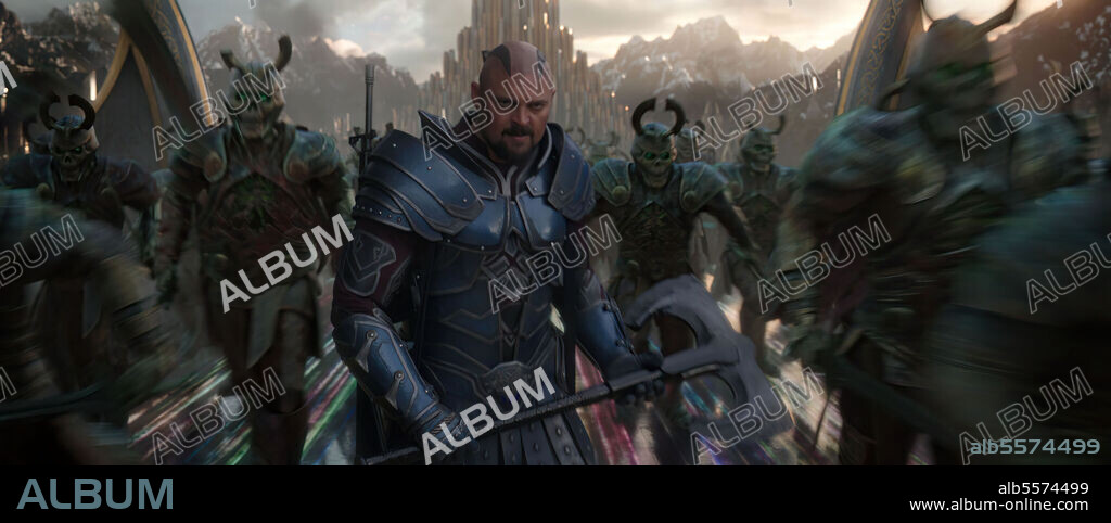 KARL URBAN dans THOR: RAGNAROK, 2017, réalisé par TAIKA WAITITI. Copyright MARVEL STUDIOS/WALT DISNEY PICTURES.