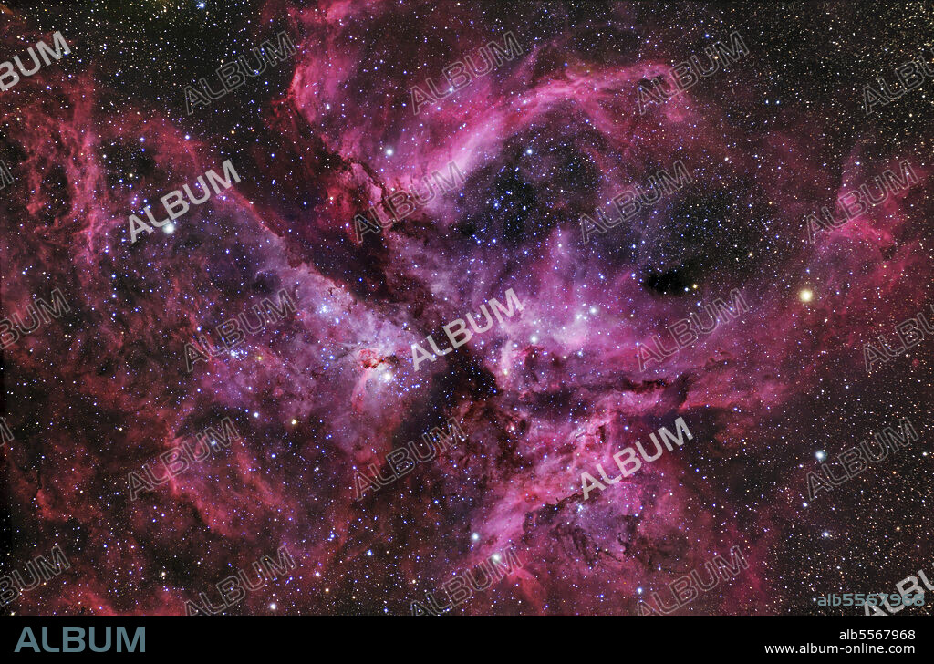 NGC 3372, The Eta Carinae Nebula.