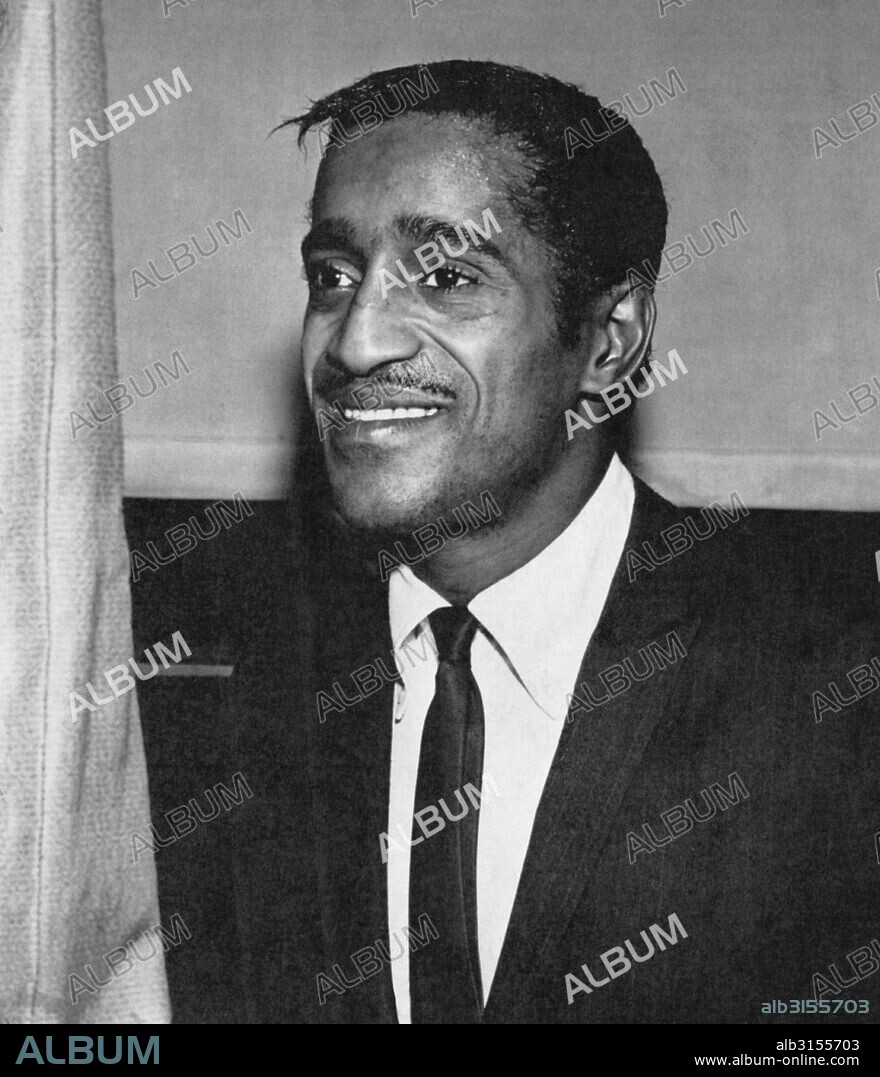 New York, New York:  c. 1966 Portrait of Sammy Davis Jr. He is an actor, singer, and dancer in theater and movies.