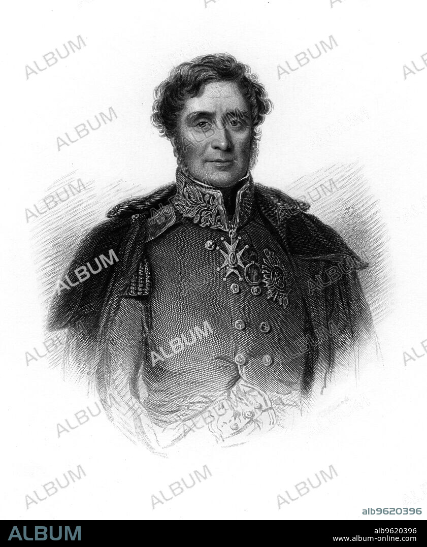 ANON. Fitzroy James Henry Somerset, 1st Baron Raglan, English soldier, c1860. Lord Raglan (1788-1855) commanded the British army in the Crimean War (Russo-Turkish War) of 1853-1856. He was victorious at the battle of Alma, but at Balaclava gave the order for the suicidal charge of the Light Brigade.