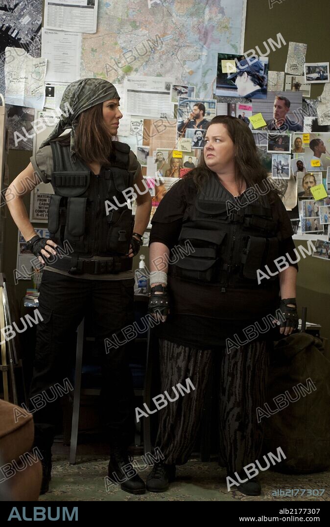MELISSA MCCARTHY y SANDRA BULLOCK en CUERPOS ESPECIALES, 2013 (THE HEAT), dirigida por PAUL FEIG. Copyright TWENTIETH CENTURY FOX.
