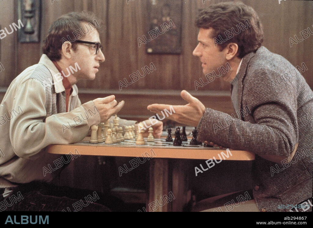 MICHAEL MURPHY y WOODY ALLEN en LA TAPADERA, 1976 (THE FRONT), dirigida por MARTIN RITT. Copyright COLUMBIA PICTURES.