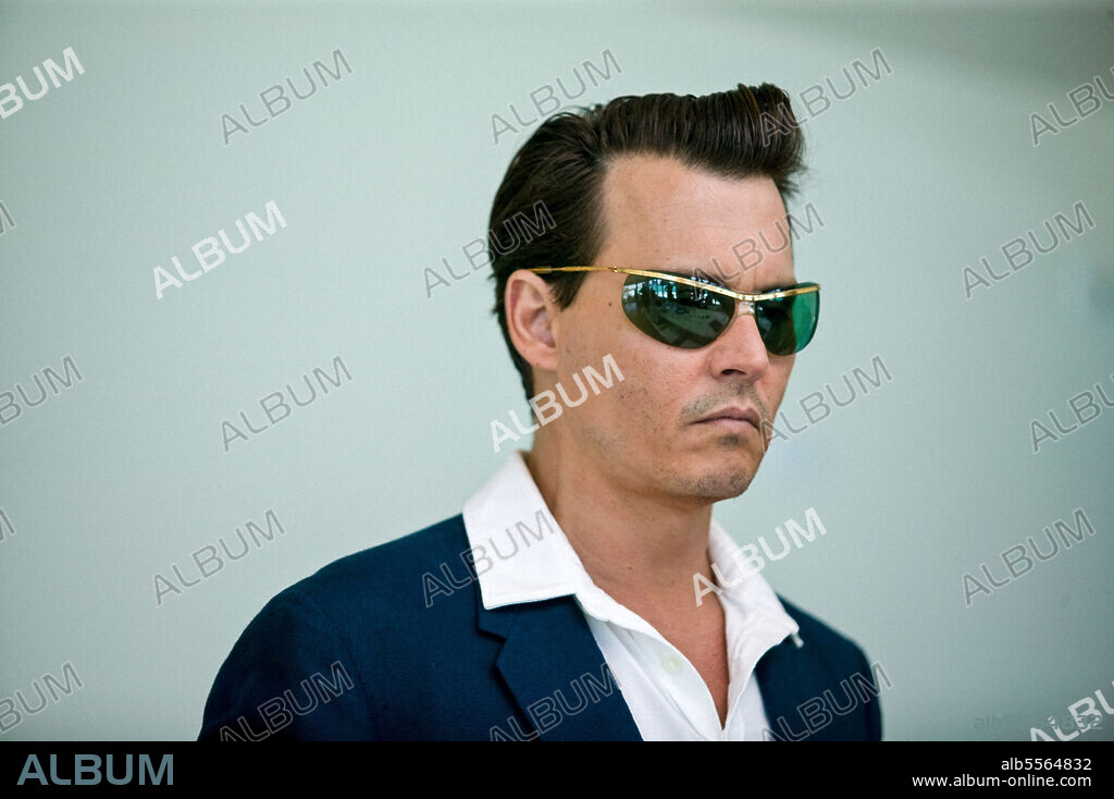 JOHNNY DEPP en LOS DIARIOS DEL RON, 2011 (THE RUM DIARY), dirigida por BRUCE ROBINSON. Copyright DARK & STORMY ENTERTAINMENT.