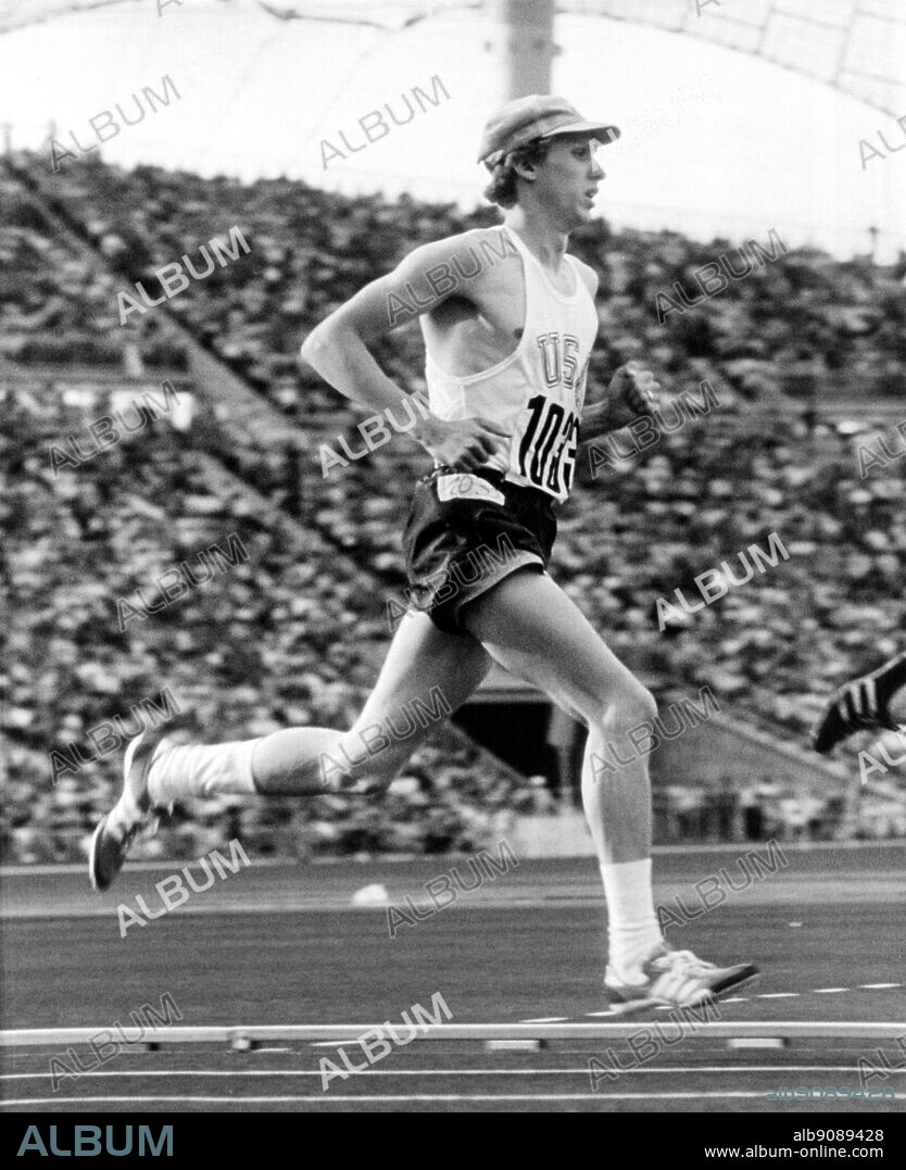 September 1972: Munich Olympics: Dave Wottle (USA) won the 800m final.