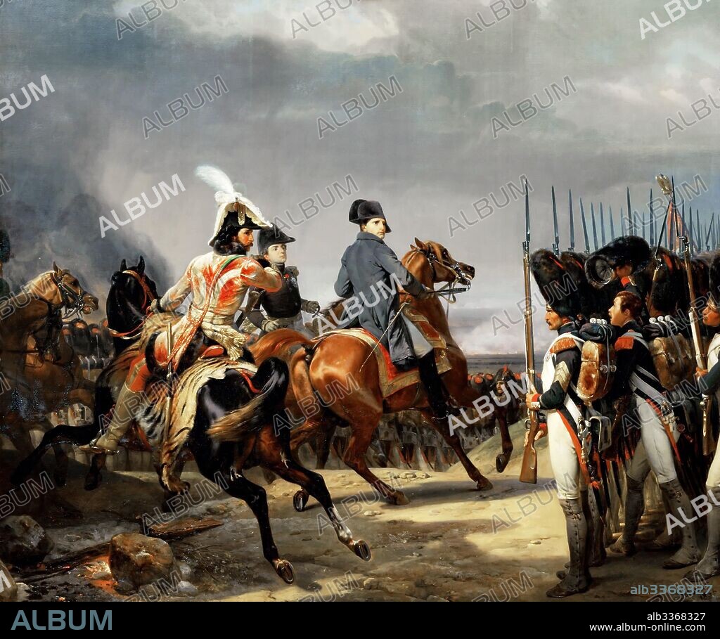 HORACE VERNET. The Battle of Jena on 14 October 1806.