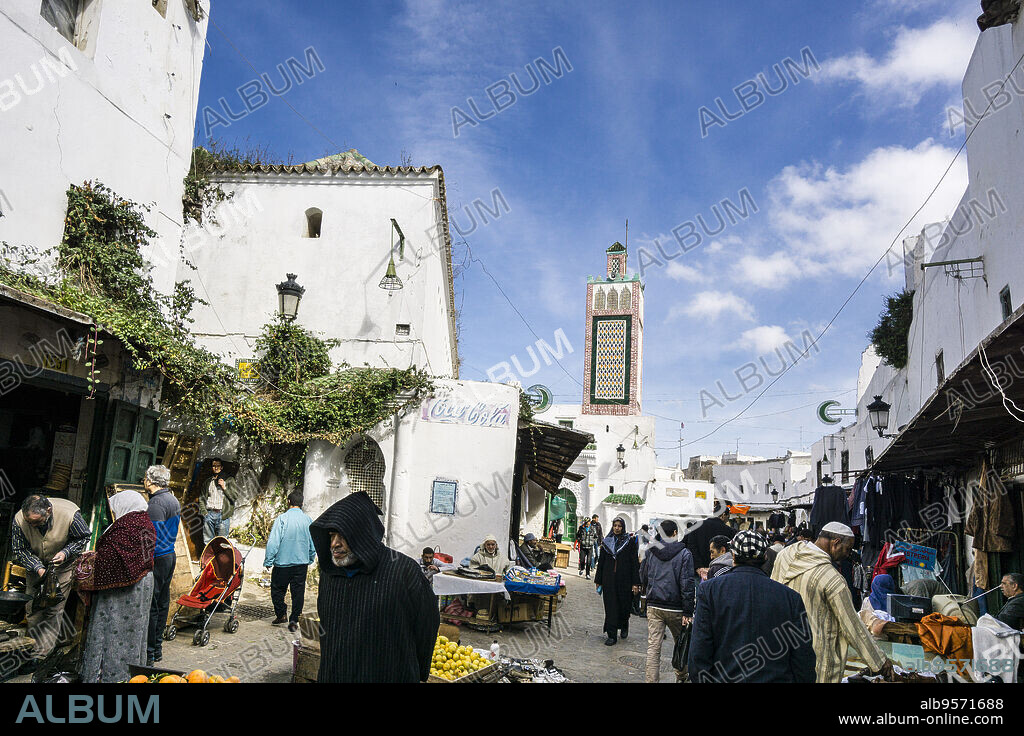 Medina de Tetuán , patrimonio de la humanidad, Marruecos, norte de Africa, continente africano.