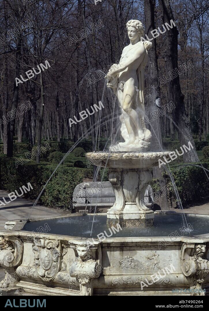 MIGUEL ANGEL NACCHERINO (1535-1622). FUENTE DE APOLO - SIGLO XVII.