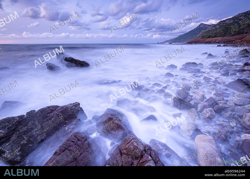 Son Bunyola beach, Port des Canonge, Banyalbufar, Mallorca, Spain.