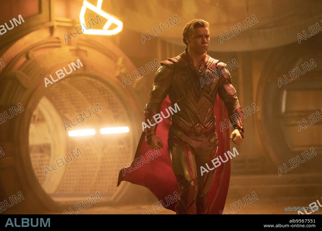 WILL POULTER in GUARDIANS OF THE GALAXY VOL. 3, 2023, directed by JAMES GUNN. Copyright Marvel Studios / Marvel Entertainment.