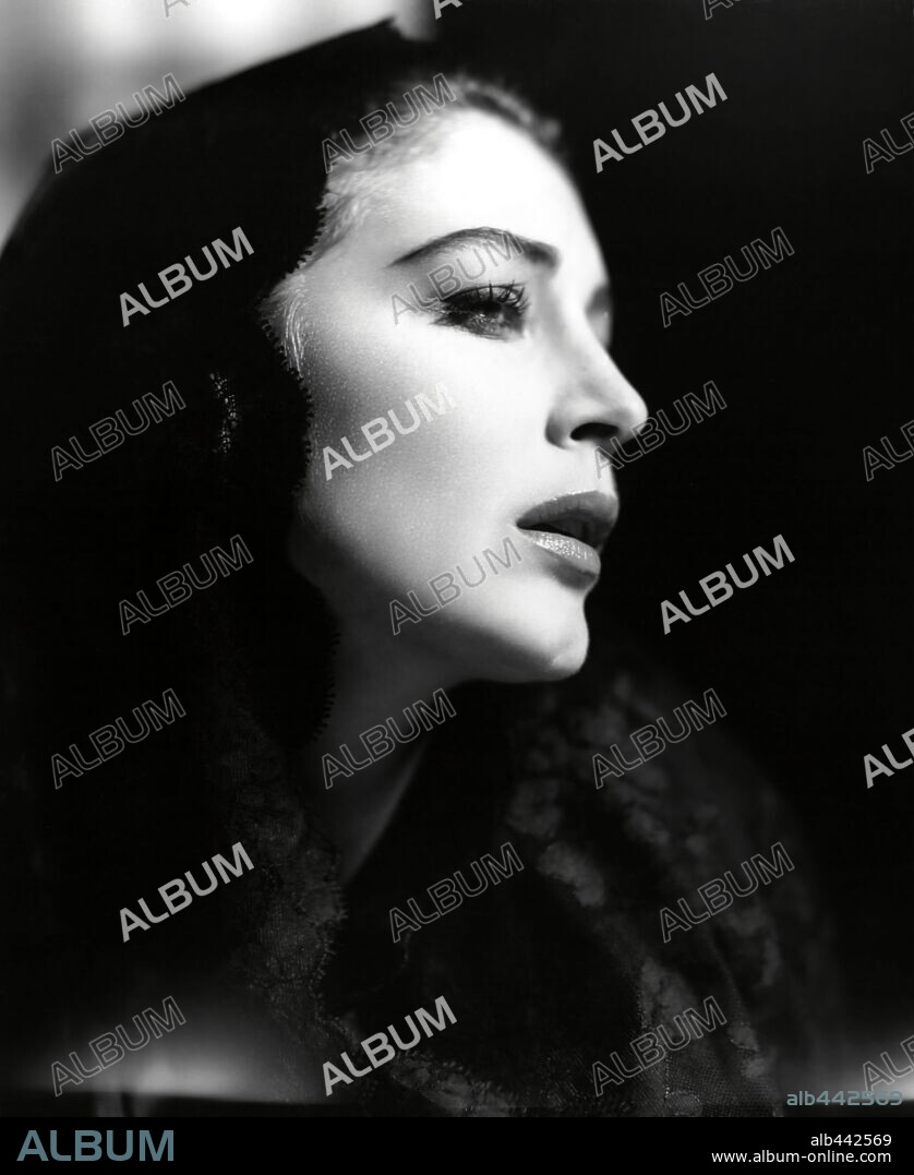 AVA GARDNER en LA MAJA DESNUDA, 1958 (THE NAKED MAJA), dirigida por HENRY KOSTER. Copyright UNITED ARTISTS.