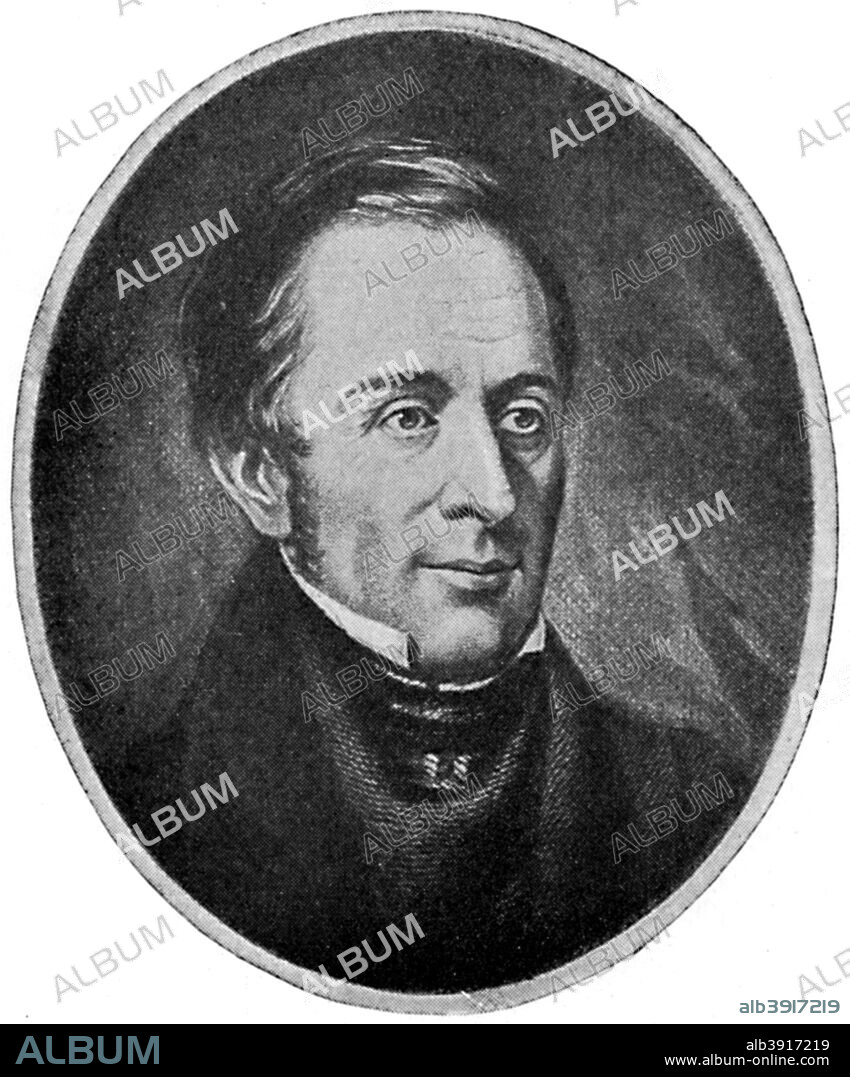 Thomas Hood, British humorist and poet, (1912). Portrait of Hood (1799-1855) from Famous Houses and Literary Shrines of London, by John Adcock, (J M Dent and Sons, London, New York, 1912).