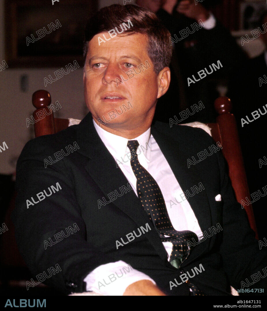 John Fitzgerald Kennedy (May 29, 1917 - November 22, 1963), 35th President of the United States, serving from 1961 until his assassination in 1963.