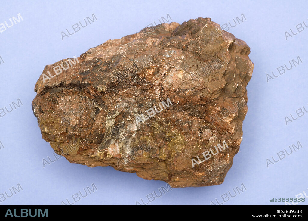 A sample of Siderite. Siderite is a mineral composed of iron carbonate. It takes its name from the Greek word sideros meaning "iron". It is a valuable iron mineral, since it is 48% iron and contains no sulfur or phosphorus.