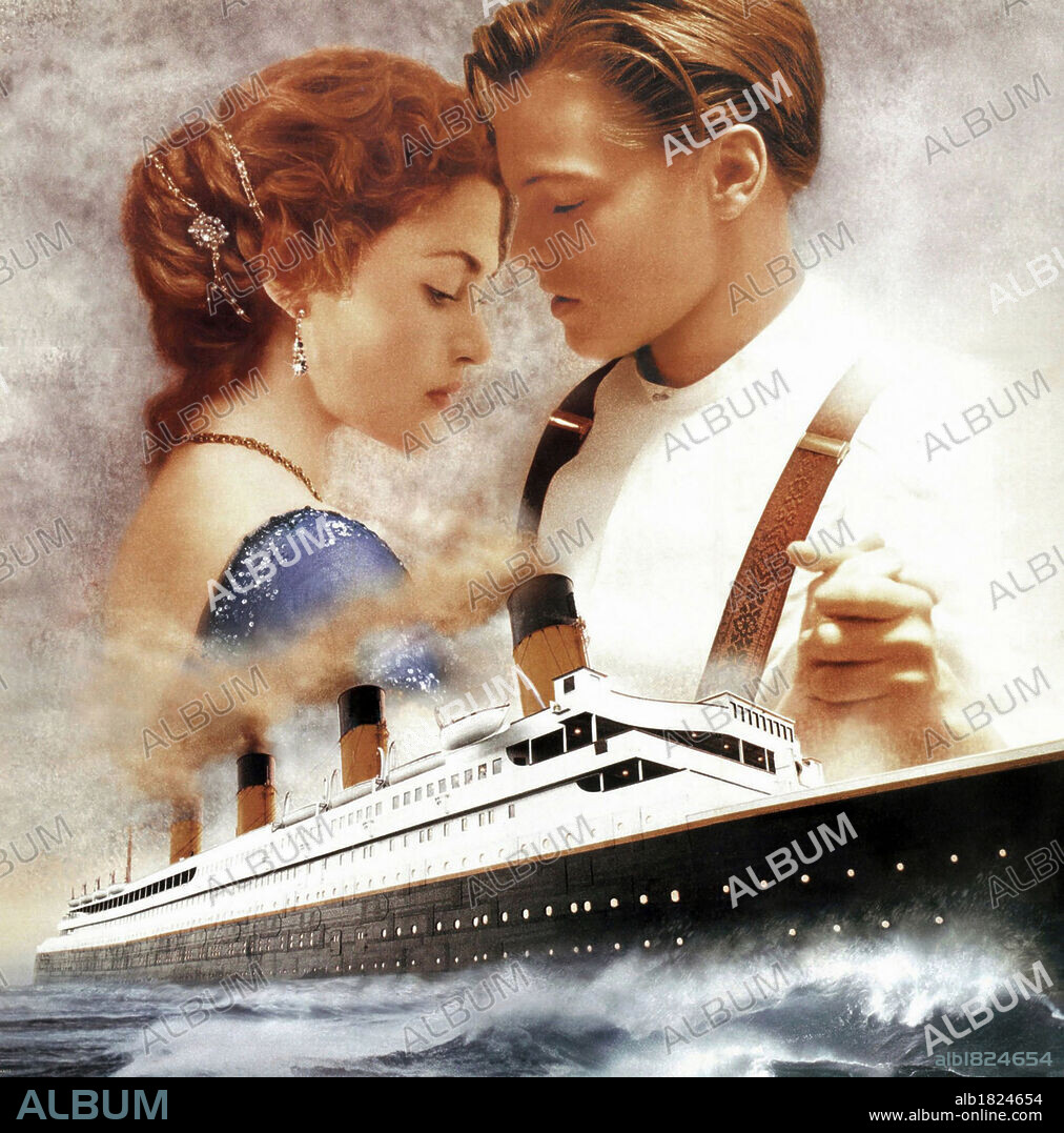 Poster de TITANIC, 1997, dirigida por JAMES CAMERON. Copyright PARAMOUNT/20TH CENTURY FOX.