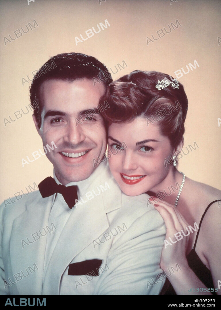 ESTHER WILLIAMS y RICARDO MONTALBAN en LA HIJA DE NEPTUNO, 1949 (NEPTUNE'S DAUGHTER), dirigida por EDWARD BUZZELL. Copyright M.G.M.