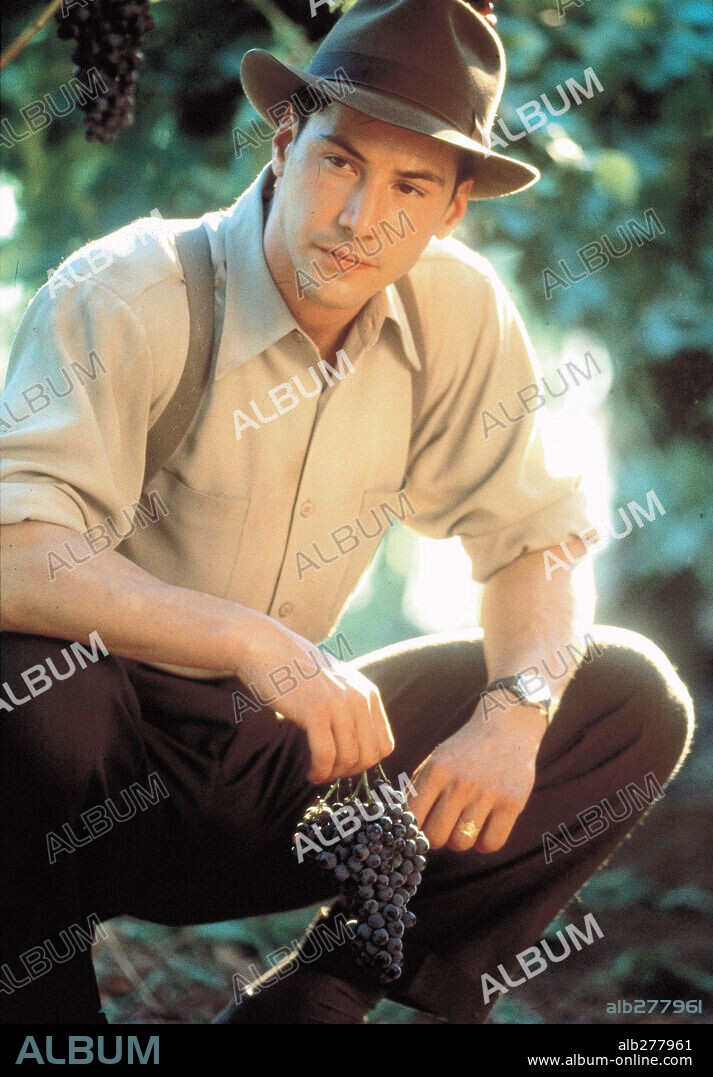 KEANU REEVES en UN PASEO POR LAS NUBES, 1995 (A WALK IN THE CLOUDS), dirigida por ALFONSO ARAU. Copyright 20TH CENTURY FOX / CLOSE, MURRAY.