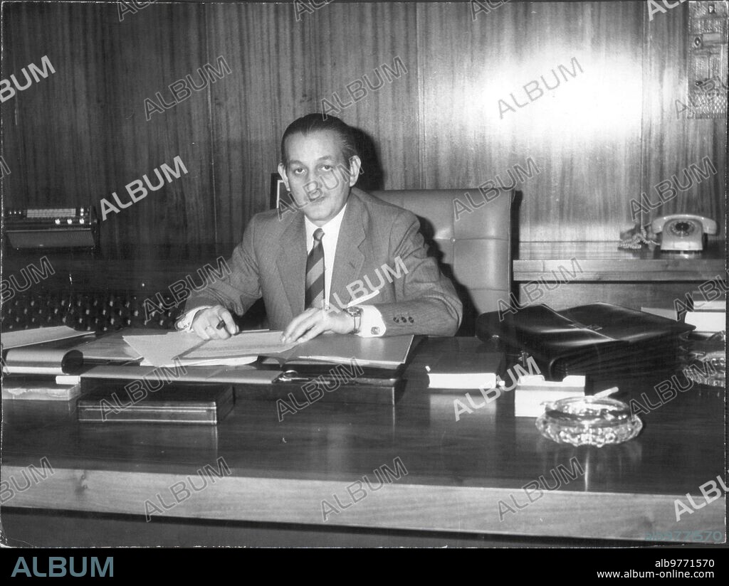 6 enero 1970. Don Torcuato Fernández miranda.
