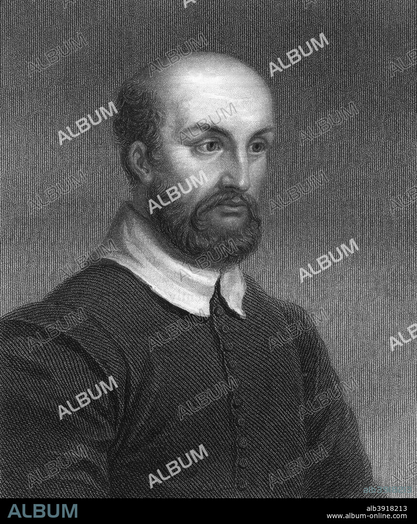 Andrea Palladio, 16th century Italian architect, (1836). Andrea Palladio (1508-1580) lends his name to the Palladian style of architecture, which adhered to classical Roman principles as opposed to the rich ornamentation of the Renaissance. Palladio designed many churches, villas, and palaces, especially in Venice and the surrounding area.