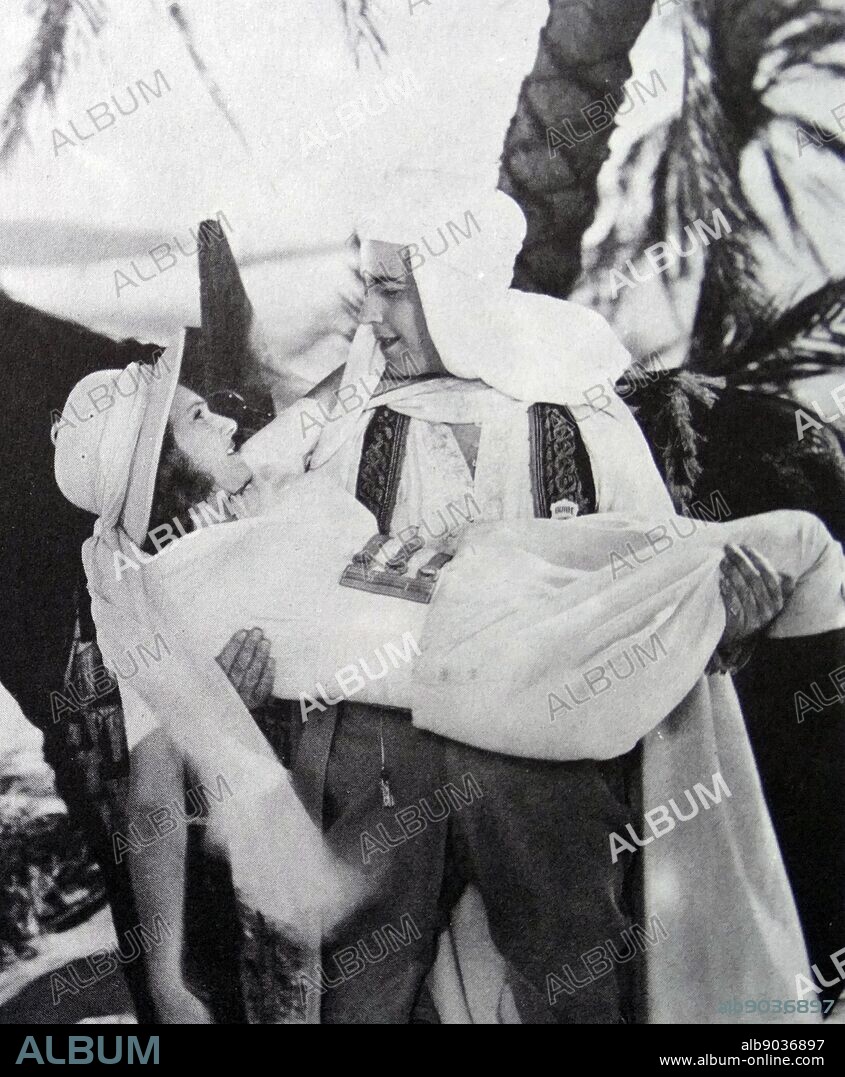 The Sheik is a 1921 American silent romantic film starring Rudolph Valentino and Agnes Ayres.