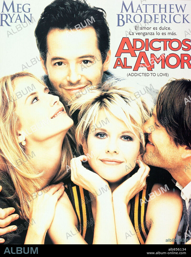 Poster of ADDICTED TO LOVE, 1997, directed by GRIFFIN DUNNE. Copyright OUTLAW.