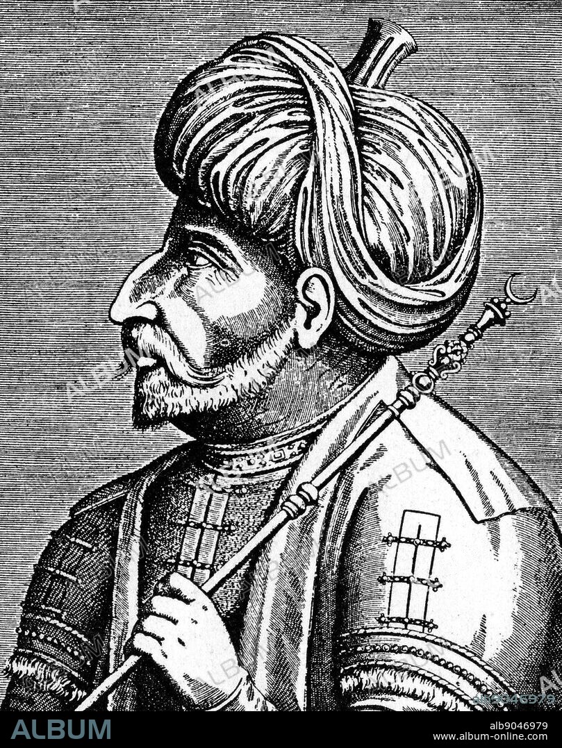 Portrait of Selim II (1524-1574) Sultan of the Ottoman Empire. Dated 16th Century.
