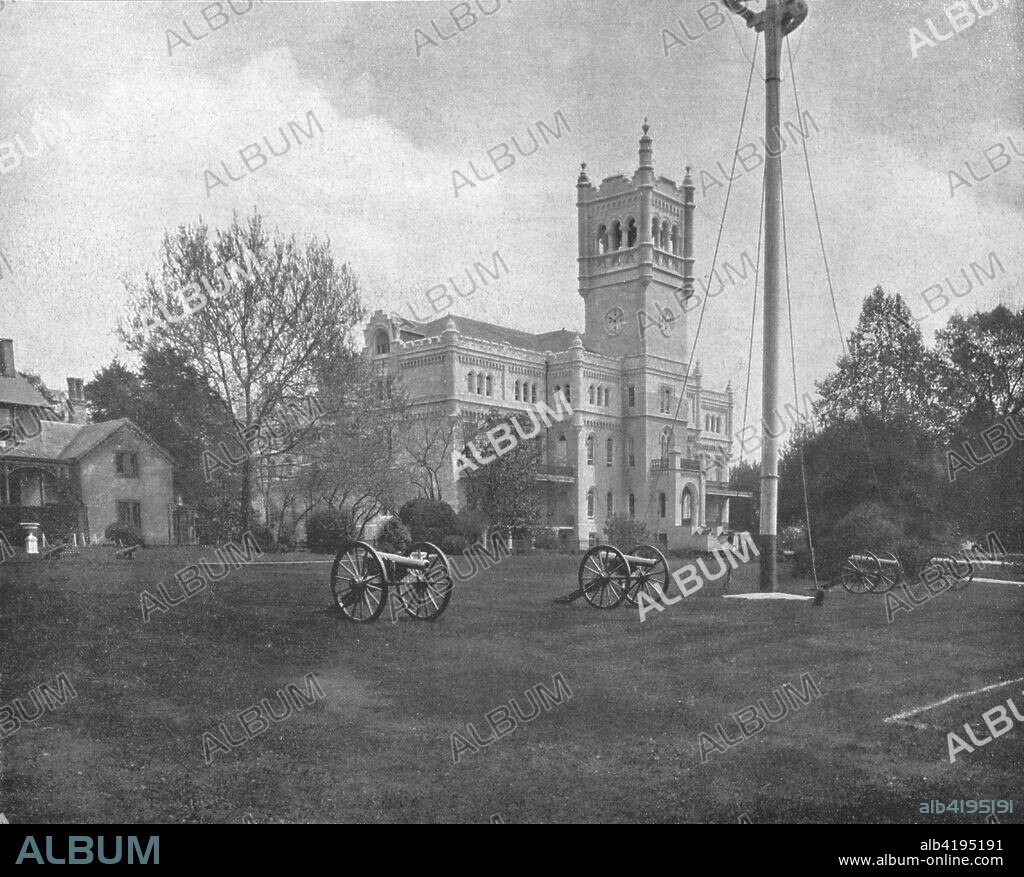 Soldiers Home, Washington DC, USA, c1900. The Military Asylum, later the United States Soldiers Home, was established in 1851. From Scenic Marvels of the New World edited by Prof. Geo.R. Cromwell. [C.N.Greig & Co., c1900].