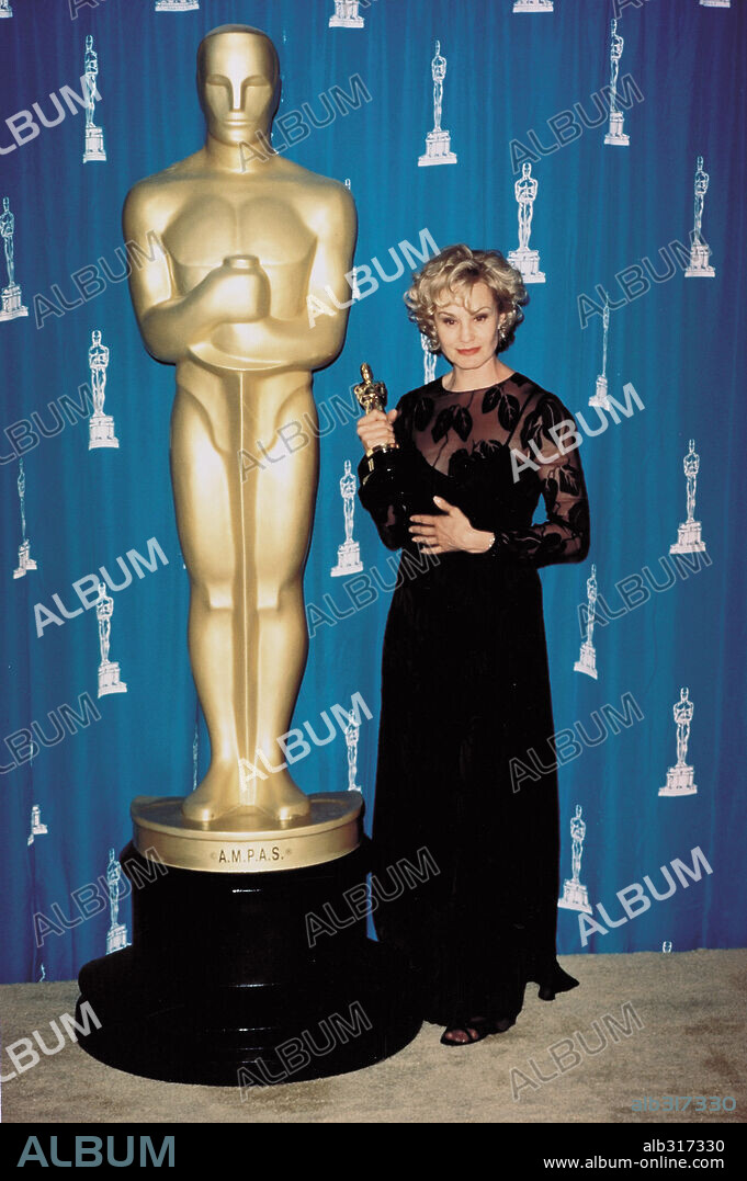 JESSICA LANGE. 67th Academy Awards (1995). Jessica Lange, best actress in a supporting role for "Blue Sky". 1995