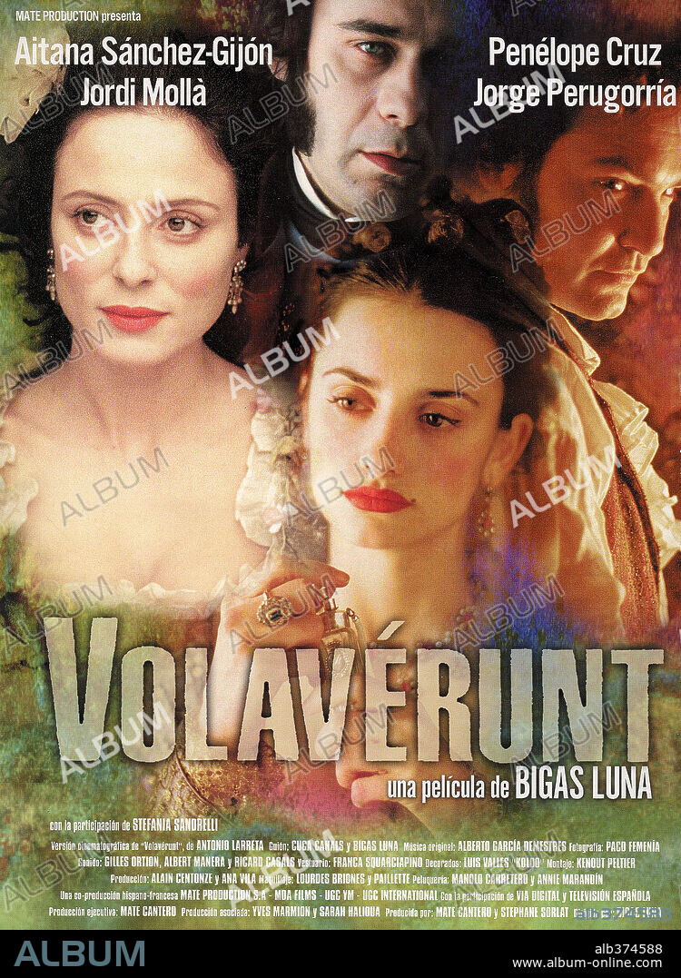 Poster of VOLAVÉRUNT, 1999, directed by JUAN JOSE BIGAS LUNA. Copyright MATE PRODUCTION.