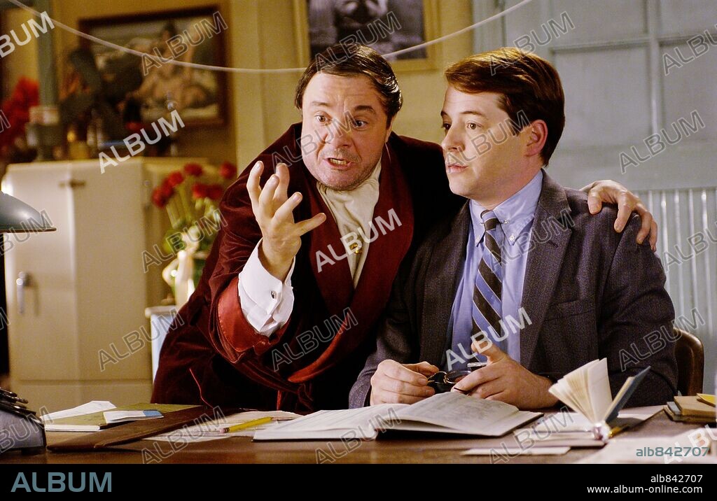 MATTHEW BRODERICK and NATHAN LANE in THE PRODUCERS, 2005, directed by SUSAN STROMAN. Copyright UNIVERSAL PICTURES / SCHWARTZ, ANDREW.