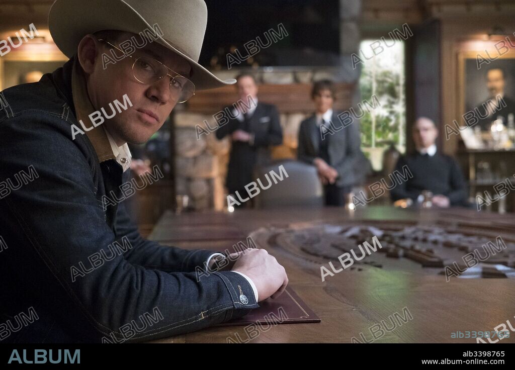 CHANNING TATUM en KINGSMAN: EL CIRCULO DE ORO, 2017 (KINGSMAN: THE GOLDEN CIRCLE), dirigida por MATTHEW VAUGHN. Copyright 20TH CENTURY FOX.