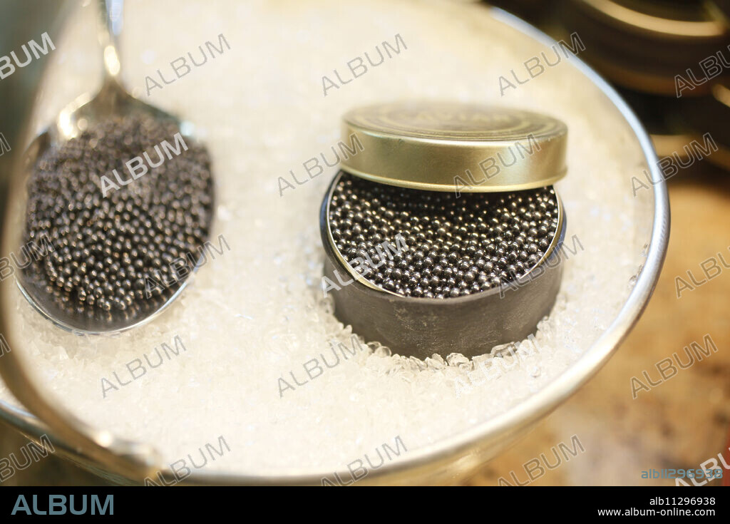 Russian caviar, St. Petersburg, Russia, Europe.
