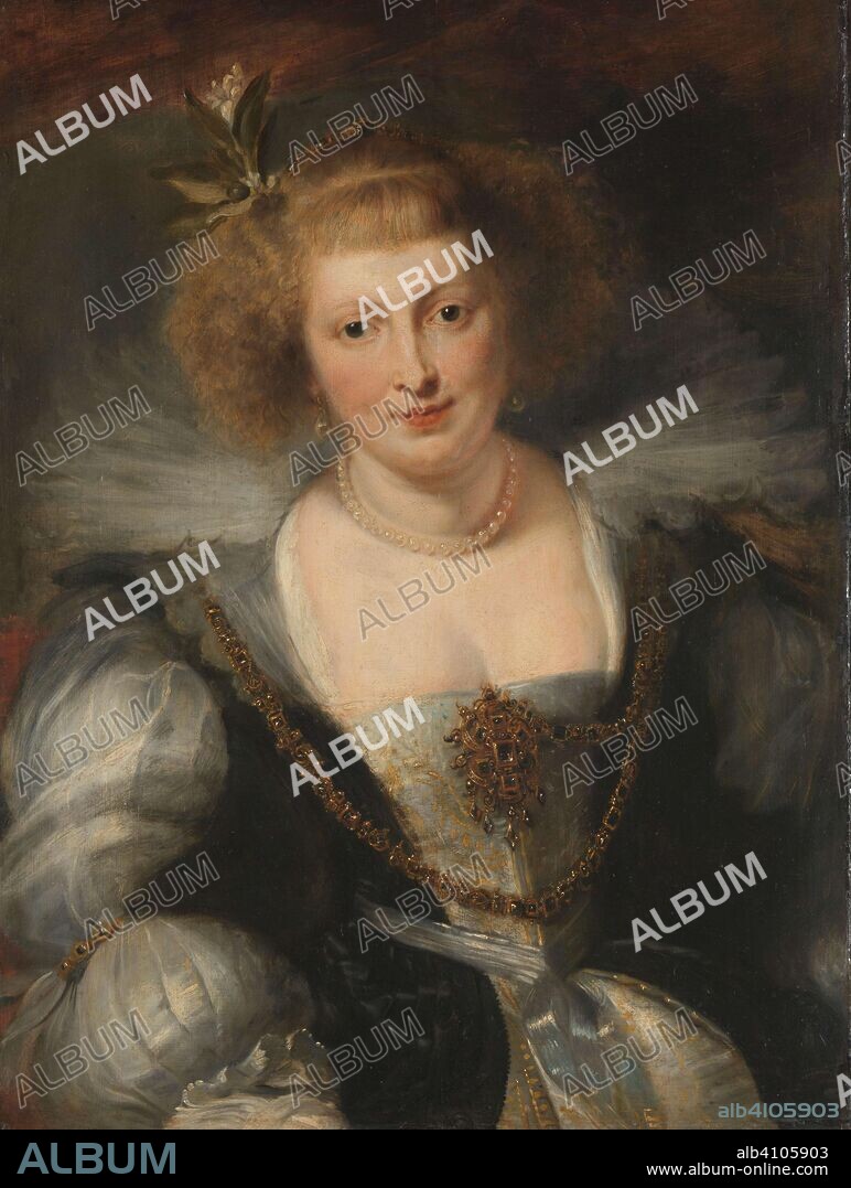 PETER PAUL RUBENS (WORKSHOP OF). Portrait of Helena Fourment (1614-1673). Dating: 1630 - c. 1640. Measurements: h 75 cm × w 56 cm; d 12 cm.