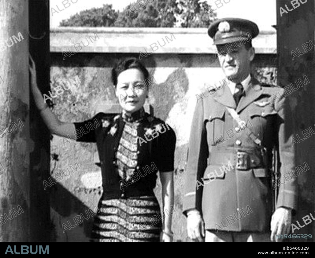 Soong May-ling or Soong Mei-ling, also known as Madame Chiang Kai-shek (traditional Chinese: ???; simplified Chinese: ???; pinyin: Sòng Meilíng; March 5, 1898 – October 23, 2003) was a First Lady of the Republic of China (ROC), the wife of former President Chiang Kai-shek (??? / ???). Lieutenant General Claire Lee Chennault (September 6, 1893 – July 27, 1958), was an American military aviator. A contentious officer, he was a fierce advocate of fight-interceptor aircraft during the 1930s when the U. S. Army Air Corps was focused primarily on high-altitude bombardment. Chennault retired in 1937, went to work as an aviation trainer and adviser in China, and commanded the 'Flying Tigers' during World War II, both the volunteer group and the uniformed units that replaced it in 1942.