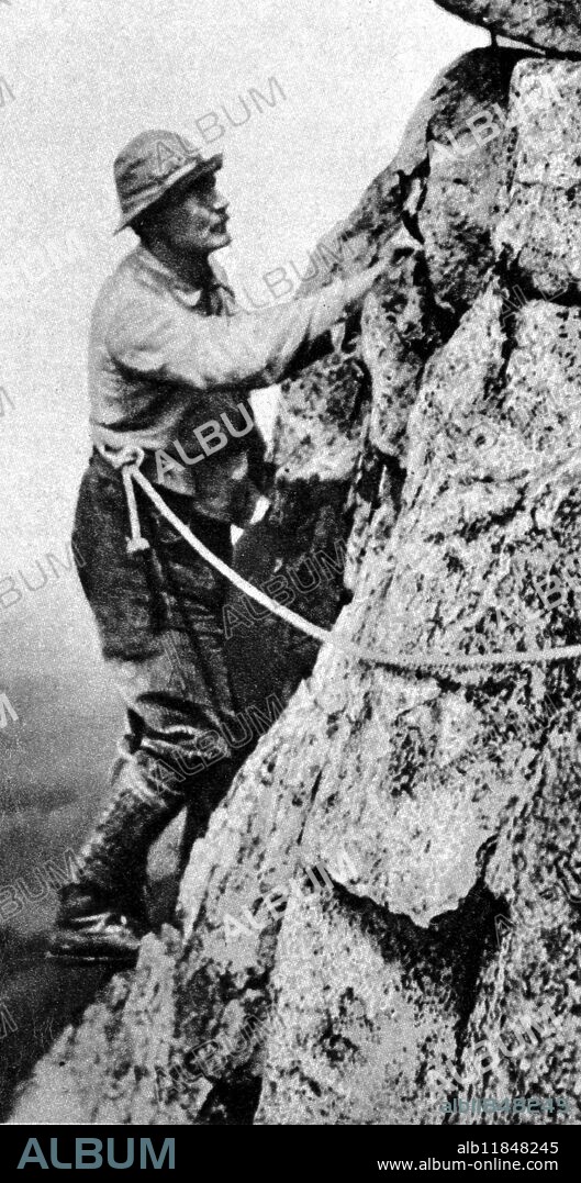 The Kanchenjunga Expedition : Professor Gunter O Dyhrenfurth , of Germany , who leads the party . 8 March 1930.
