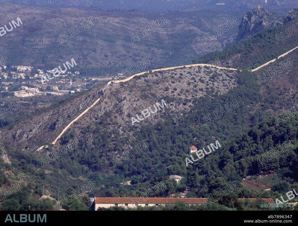 MURALLA DEL SANATORIO O LEPROSERIA DE FONTILLES.