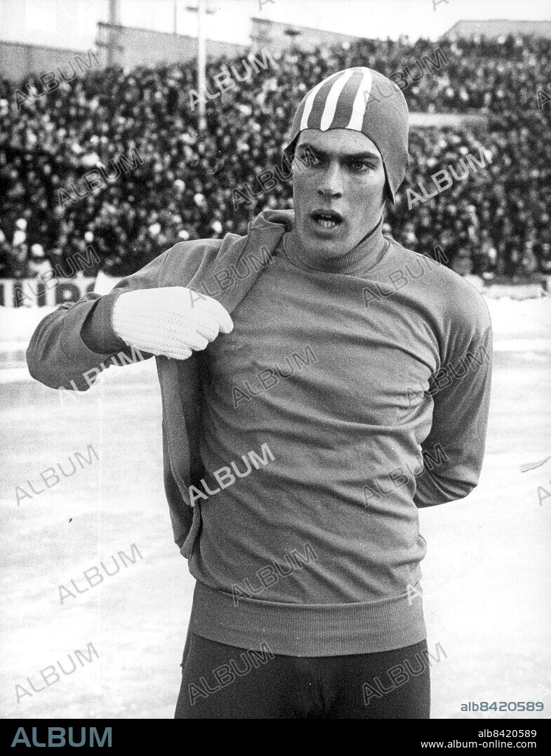 Ard Schenk i Oslo vid VM där 1970. Foto: Roony Johansson /SDS / IBL Bildbyrå.