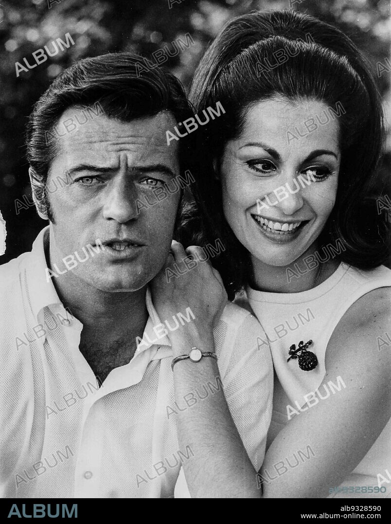 Carol Lawrence and Robert Goulet, 1968.