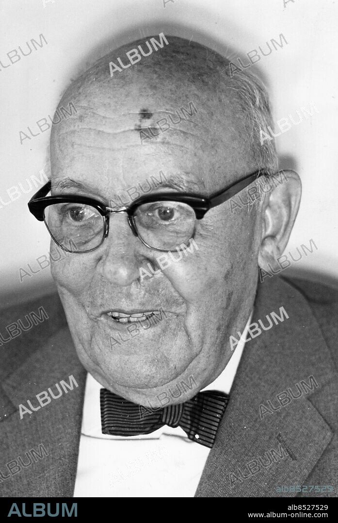 1965-08-20. Sven Norrman Ingenjör (1891-1979) FD chef på ASEA samt tidigare ordförande i svensk-polska handelskammaren.. Foto: Sam Stadener / DN / TT / Kod: 55. **SvD OUT**.