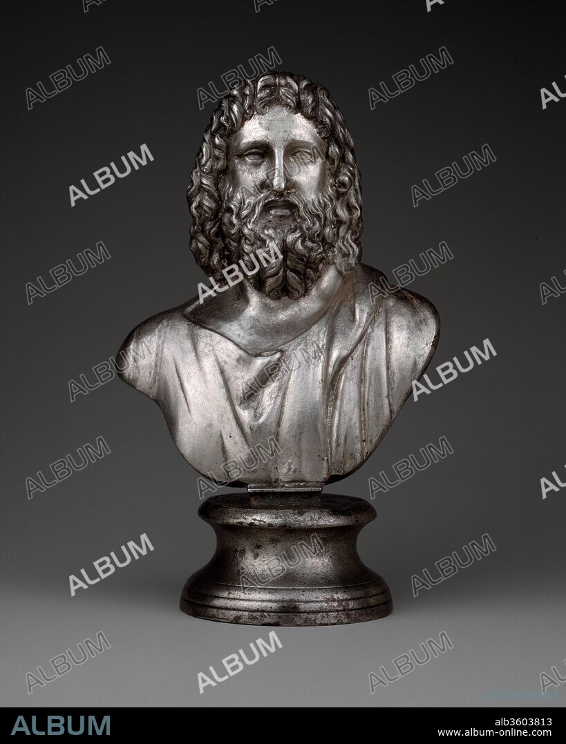 Silver bust of Serapis - Album alb3603813